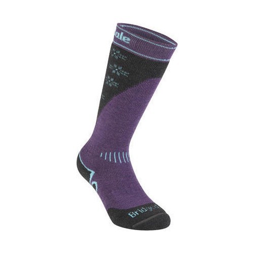 Носки Bridgedale Ski Midweight+, фиолетовые - 141