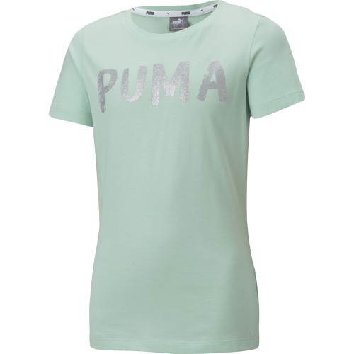 Puma Alpha Tee G Girls' T-Shirt Mint 581360 32