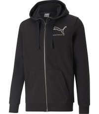 Мужская толстовка Puma Athletics Hoodie Black 585761 01