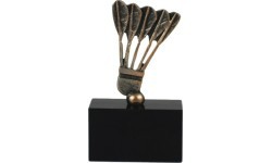 Badminton Trophy Figure BET056 - Bronza