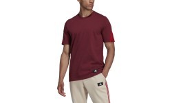Adidas Men's T-Shirt M Fi 3s Tee Bordeaux HC5242