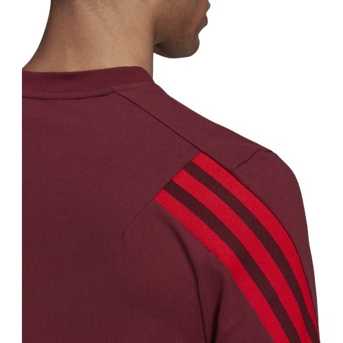Adidas Men's T-Shirt M Fi 3s Tee Bordeaux HC5242
