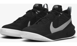 Баскетбольные кроссовки Nike Team Hustle D 10 GS для подростков, чёрные CW6735 004