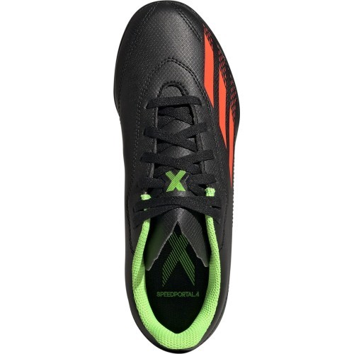 Adidas X Speedportal.4 TF J bērnu futbola apavi Black GW8511