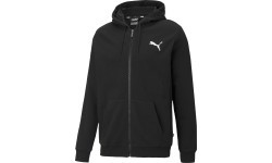 Puma Men's Sweatshirt Ess Small Logo FZ Black 586704 51