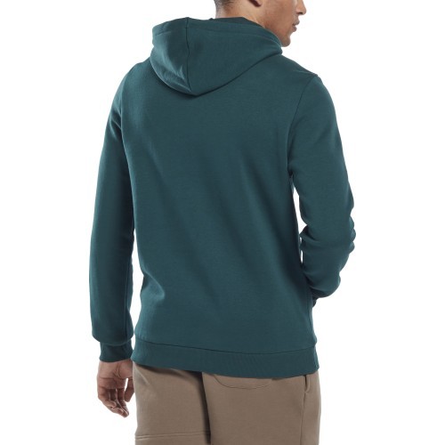 Мужской свитшот Reebok Ri Left Chest Logo, зелёный HJ9939
