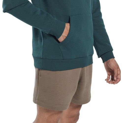 Мужской свитшот Reebok Ri Left Chest Logo, зелёный HJ9939