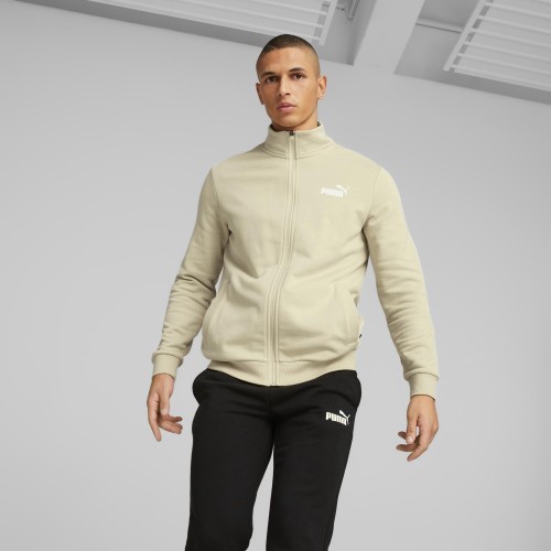 Puma Clean Sweat Suit Black Creamy vīriešu sporta tērps 585840 88