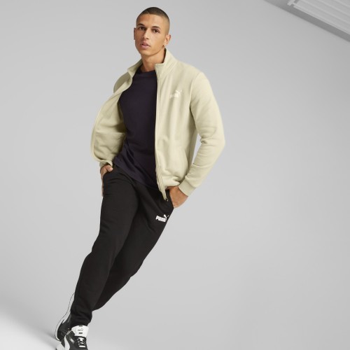 Puma Clean Sweat Suit Black Creamy vīriešu sporta tērps 585840 88