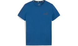 Puma Ess Small Logo Tee подростковая футболка Blue 586961 59