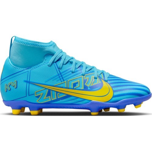 Nike Jr Superfly 9 Club KM FG/MG pusaudžu futbola apavi, zili dzelteni DO9789 400