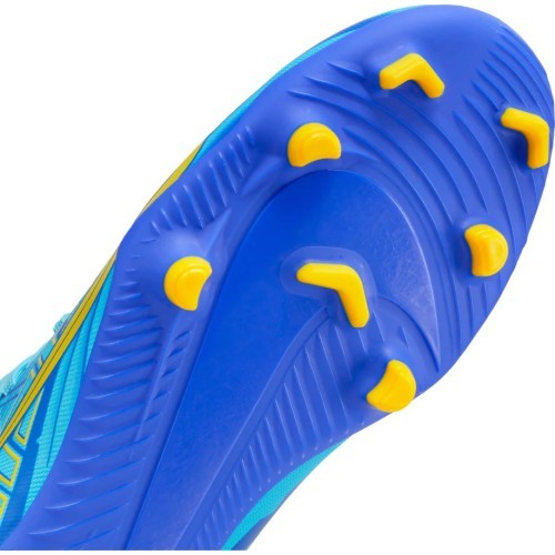 Nike Jr Superfly 9 Club KM FG/MG pusaudžu futbola apavi, zili dzelteni DO9789 400
