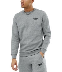 Мужской свитшот Puma Ess Small Logo Crew Grey 586682 03