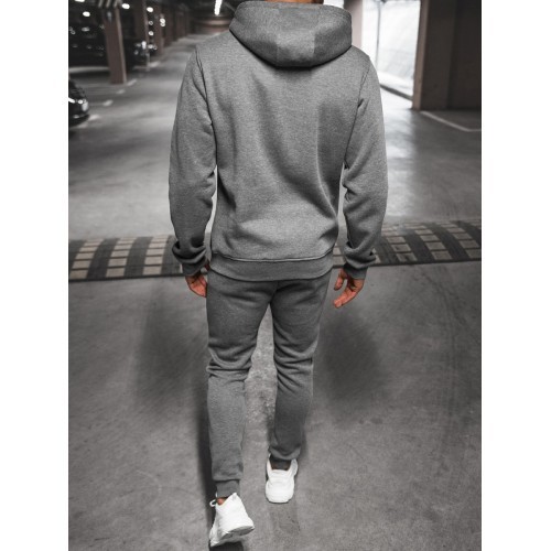 Мужской спортивный костюм J.Style серый 68C10381-5