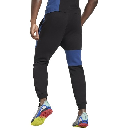 Reebok Evostripe vīriešu sporta bikses Crew Medium Blue Black HG3191