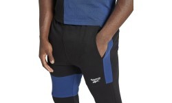 Reebok Evostripe vīriešu sporta bikses Crew Medium Blue Black HG3191