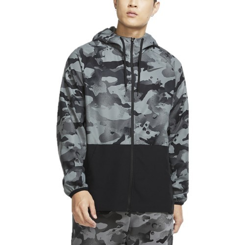 Джемпер мужской Nike M NK Flx Vnt MX HD FZ Jkt Camo Grey Black