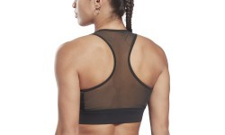 Reebok sieviešu sporta krūšturis Piping Pack Bralett Black HD2818