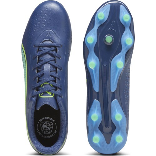 Puma King Match FG/AG vīriešu futbola apavi Persian Blue 107570 02