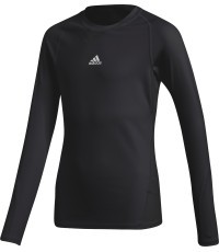 Adidas futbola krekls pusaudžiem Ask LS Tee Y Black CW7324