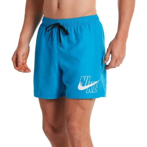 Мужские плавательные шорты Nike Logo Solid 5" синие NESSA566 406