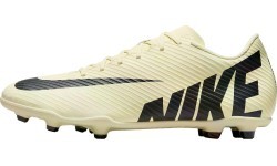 Мужские футбольные бутсы Nike Vapor 15 Club FG/MG черно-желтые DJ5963 700