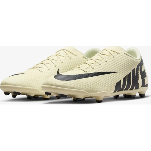 Nike Vapor 15 Club FG/MG Men's Football Boots Black Yellow DJ5963 700