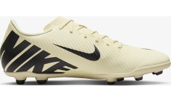 Nike Vapor 15 Club FG/MG vīriešu futbola apavi, melni dzelteni DJ5963 700
