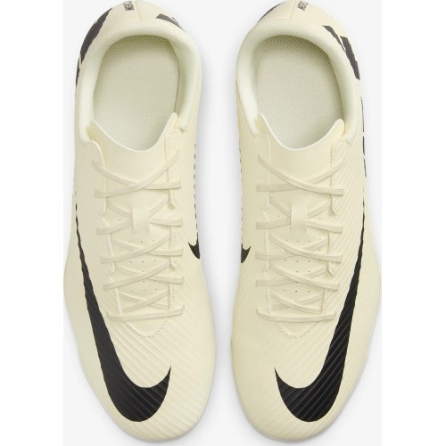 Nike Vapor 15 Club FG/MG vīriešu futbola apavi, melni dzelteni DJ5963 700