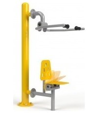 Pull Chair with a Pole Suitable for the Disabled Trainer D02R+SIEI+SLW2