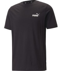 Puma Men's T-Shirt Ess+ 2 Col Small Black 674470 61