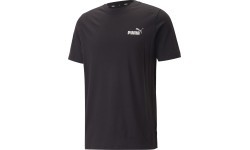 Puma Men's T-Shirt Ess+ 2 Col Small Black 674470 61