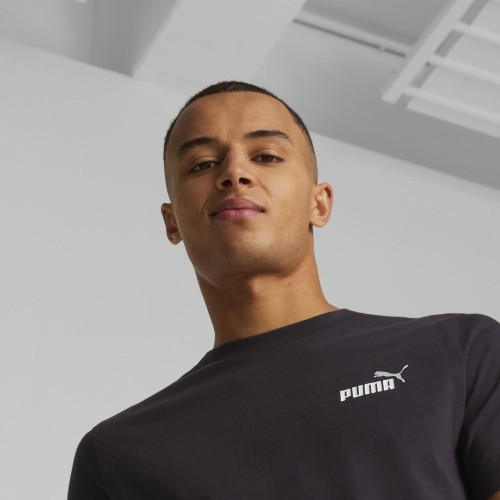 Puma vīriešu T-krekls Ess+ 2 Col Small Black 674470 61