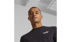 Мужская футболка Puma Ess+ 2 Col Small Black 674470 61