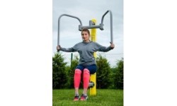 Уличный тренажёр для верхней части тела D06R+SIEZ+SLW2