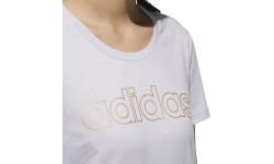 Женская блузка Adidas W E Branded T, фиолетовая