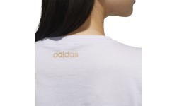 Adidas W E Branded T sieviešu blūze, violeta