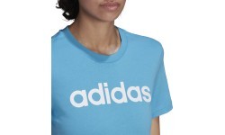 Adidas W Lin Tee Women's Blouse Blue HC9272