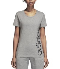 Adidas blūze AOP Linear Tee Grey Heather DJ1600