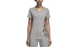 Adidas blūze AOP Linear Tee Grey Heather DJ1600