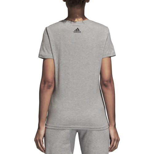 Adidas AOP Linear Tee Blouse Grey Heather DJ1600