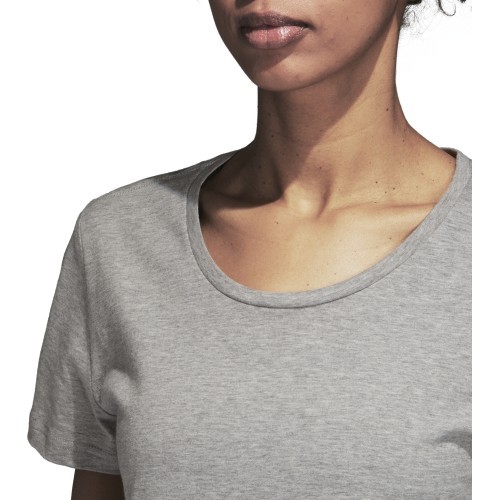 Adidas AOP Linear Tee Blouse Grey Heather DJ1600