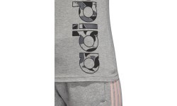 Adidas AOP Linear Tee Blouse Grey Heather DJ1600
