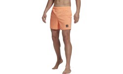 Adidas Solid CLX Short SL Men's Swim Shorts, Orange HP1778
