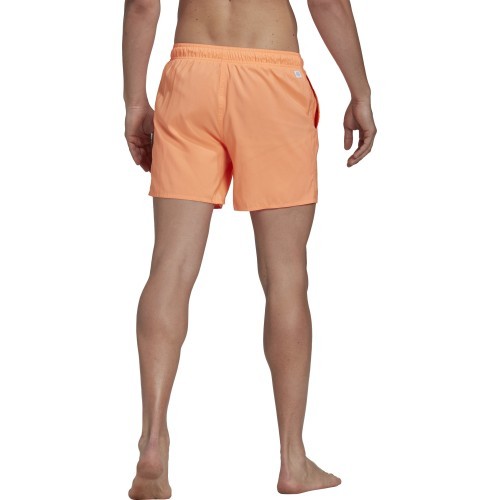 Мужские плавательные шорты Adidas Solid CLX Short SL, оранжевые HP1778