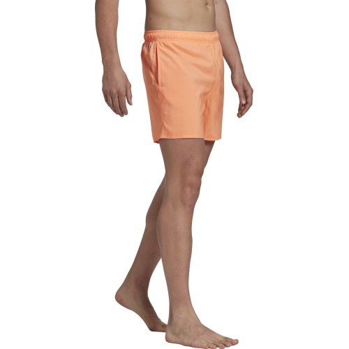 Мужские плавательные шорты Adidas Solid CLX Short SL, оранжевые HP1778