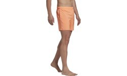 Adidas Solid CLX Short SL Men's Swim Shorts, Orange HP1778