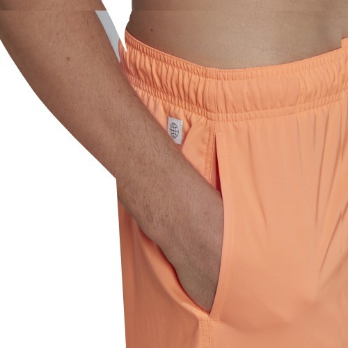 Adidas Solid CLX Short SL Men's Swim Shorts, Orange HP1778