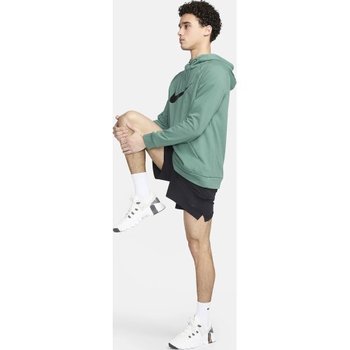 Nike Men's Sweatshirt Dri-FIT Hoodie Pullover Swoosh Green CZ2425 361