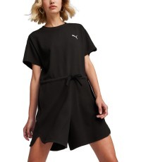 Женский спортивный комбинезон Puma Her Short Jumpsuit чёрный 677891 01